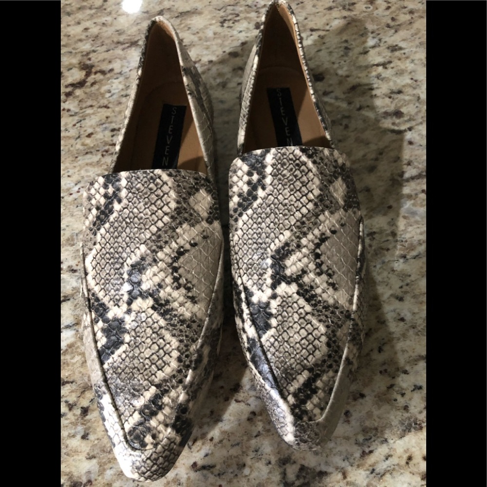 Steven Snake Pattern Flats - Picture 4 of 4
